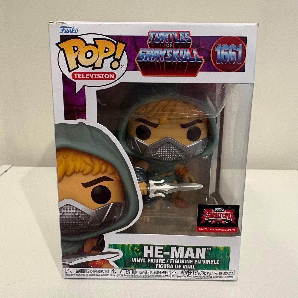 Turtles of Grayskull He-Man Funko Pop 1661